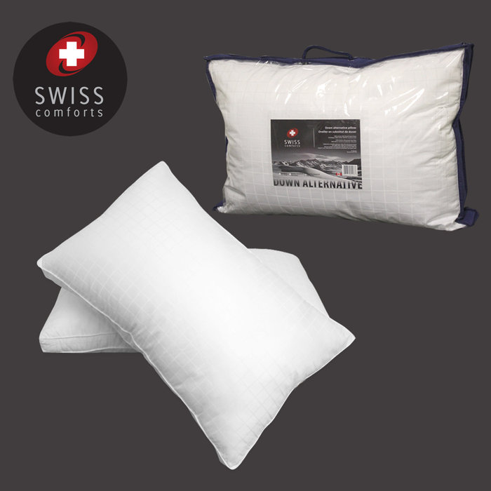Swiss Comforts Medium Pillow & Reviews Wayfair